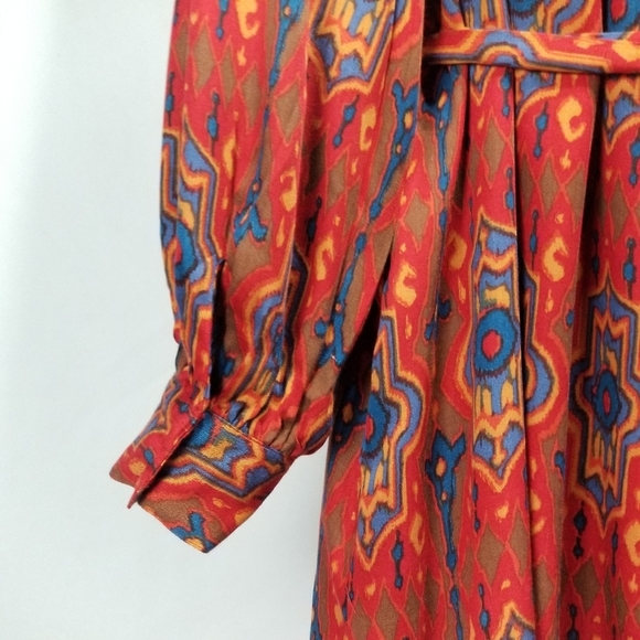 NWT ANTHROPOLOGIE Tiny Longsleeve Dress Size XS Red - Picture 7 of 12